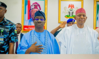 Okpebholo Meets With Yusuf - Pledges Justice For Uromi Victims' Families