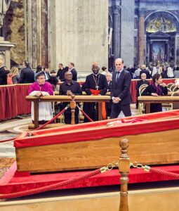PHOTOS: Peter Obi Pays Last Respects To Late Pope Francis