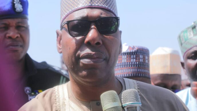 Zulum Commences Construction Of N20bn Post Office Flyover And Road Dualization Projects In Borno