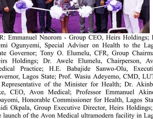 Avon Medical Launches State-of-the-Art Facility In Lagos