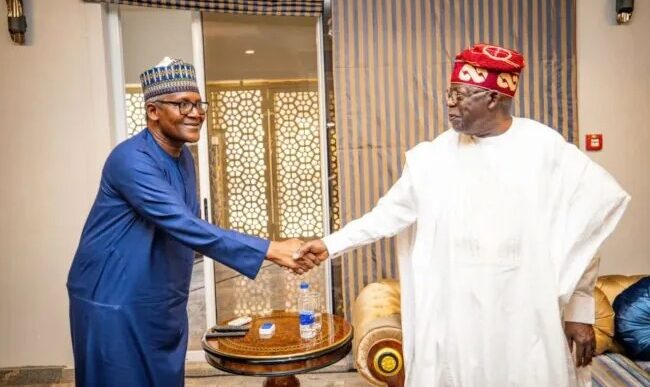 Tinubu Congratulates Aliko Dangote On World Bank Appointment