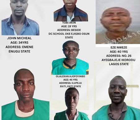 NCoS Places N5m Bounty On Fleeing Osun Prison Inmates