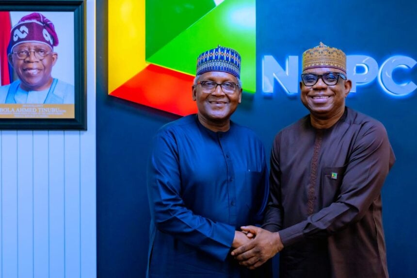 NNPC And Dangote Refinery Pledge Cooperation For Nigeria's Energy Security