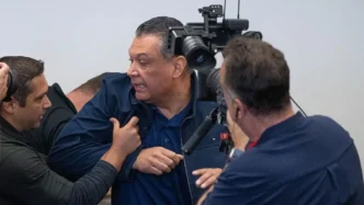 Senator Padilla Bundled Out Of Trump's Security Chief's News Conference