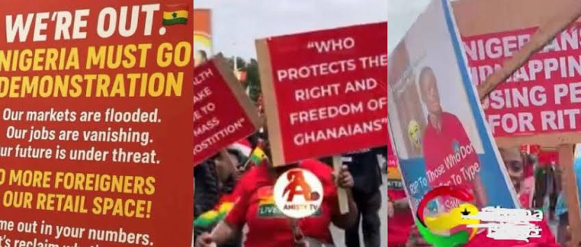 Ghanaian Protesters Demand Expulsion Of Nigerians