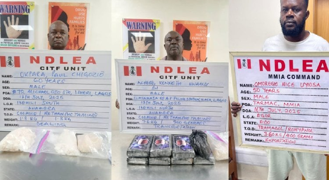 NDLEA Arrests Alleged Drug Kingpin In Lagos After 5-Year Manhunt ...