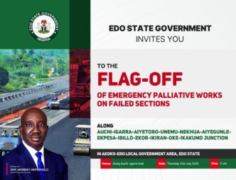 Okpebholo Flags Off Emergency Road Repairs In Akoko-Edo