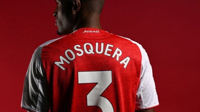 Cristhian Mosquera Joins Arsenal On Long-Term Deal
