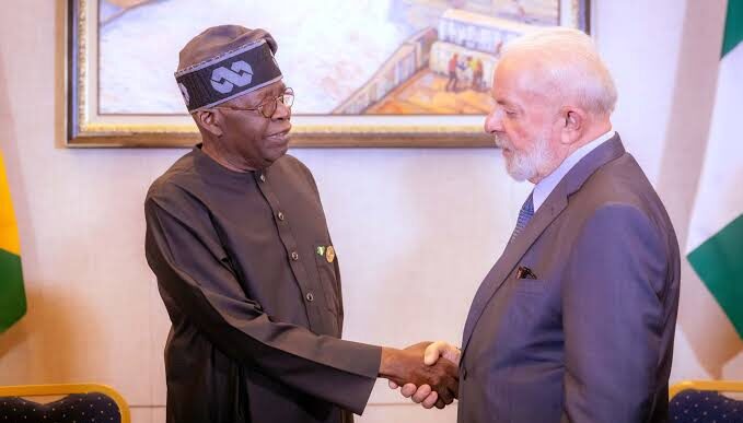 Tinubu Meets Lula In Brazil