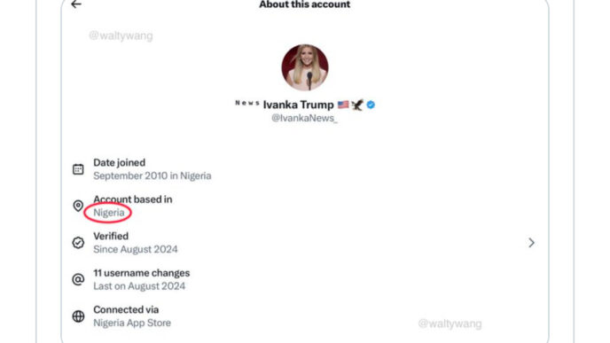 X’s New Country Tag Exposes Nigeria-Based Impersonators of U.S. Public Figures