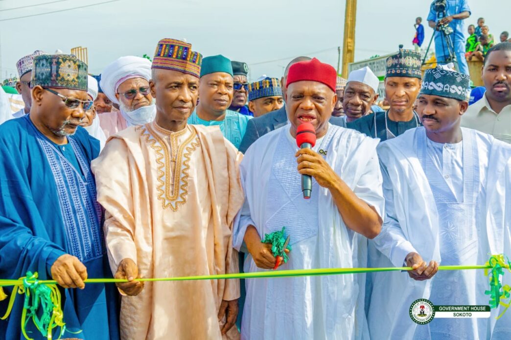 Kalu Commissions 10-Road Network - Hails Aliyu's Infrastructure Drive In Sokoto
