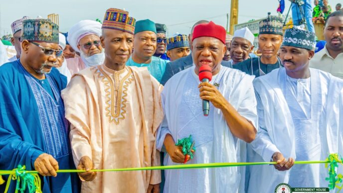 Kalu Commissions 10-Road Network - Hails Aliyu's Infrastructure Drive In Sokoto