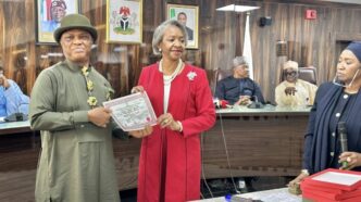 INEC Presents Certificates Of Return To Winners Of June Bye-Elections