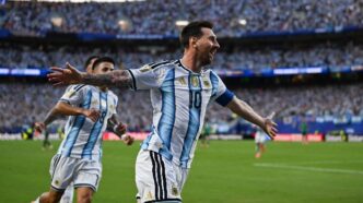 Messi Hits Historic Hat-Trick As Argentina Thrash Algeria In World Cup Opener