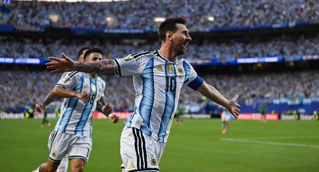 Messi Hits Historic Hat-Trick As Argentina Thrash Algeria In World Cup Opener