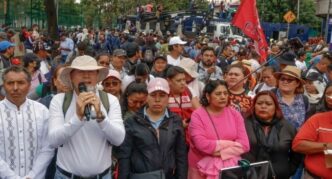 Mexico City Demonstrators Block Road To World Cup Venue Ahead Of Opening Match