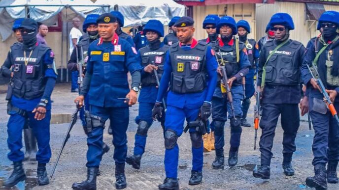 What NSCDC Found Inside A Suspected Trafficking Camp In Badagry